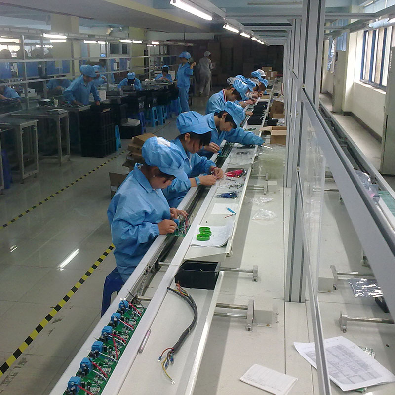 全自動生產(chǎn)流水線中工作臺的靈活應(yīng)用